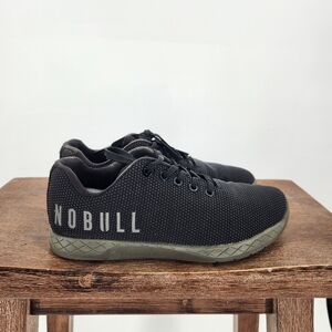 NOBULL SuperFabric Crossfit Trainer Shoes Black Mens 6.5Womens 8